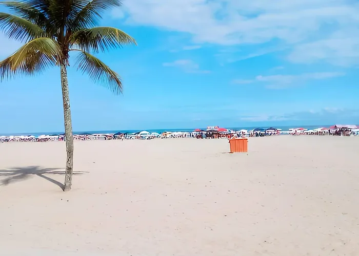 Cantinho Do Sossego, Studio Tranquilo A 5 Min Da Praia Aviacao Pg Sp